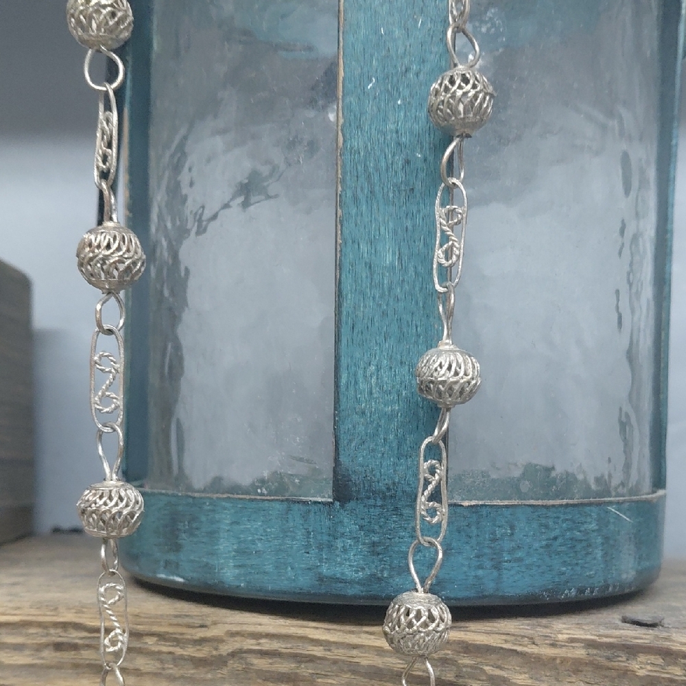 Vintage Mexican Silver Wedding Necklace